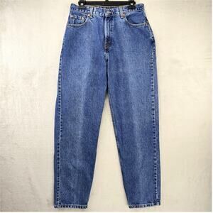Vintage Levis 560 Jeans Womens 12 Regular Loose Fit Straight Leg Made USA 90s